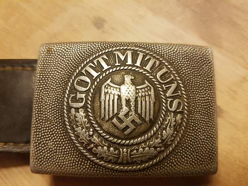 1938 Kugel &amp; Fink Buckle, real or not?