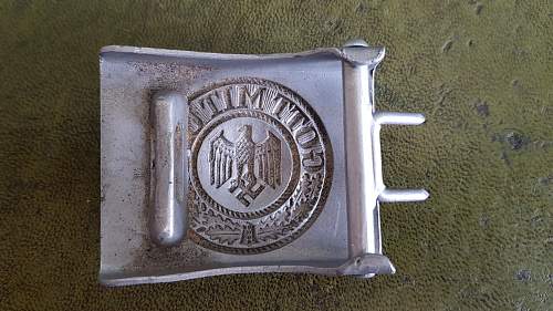 Heer belt buckle: real or fake?