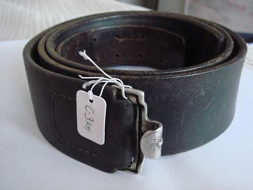 Heer Belt 1941 stamped.