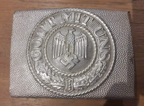 Heer parade buckle real or fake?