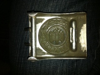 Gott Mit Uns Aluminium buckle: help on value please.