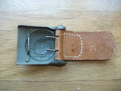 Tropical Belt (LLG Hessen 1942) with C. W. Motz 1941 buckle