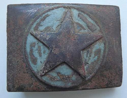 Soviet Captured Heer Belt Buckles