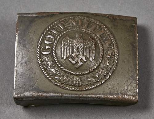 Heer enlisted mans belt buckle (42 marked)