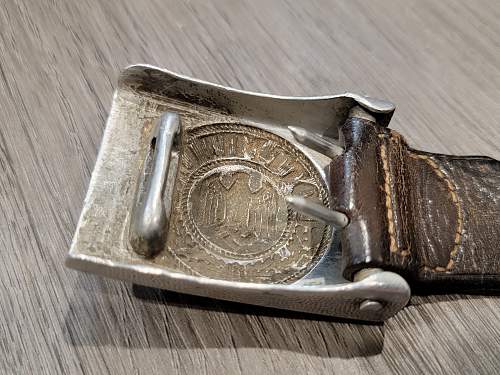 Heer Belt Buckle - 1937 Nurnberg St. Merkl