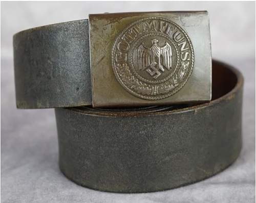 1941 Heer Belt &amp; Buckle - Real?