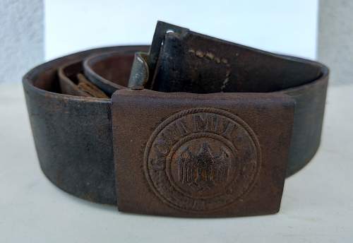 WH Buckle with belt (H. Arld, Nuernberg)