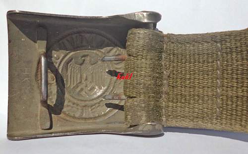 Wehrmacht Heer buckle Makers