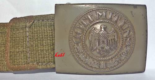 Wehrmacht Heer buckle Makers