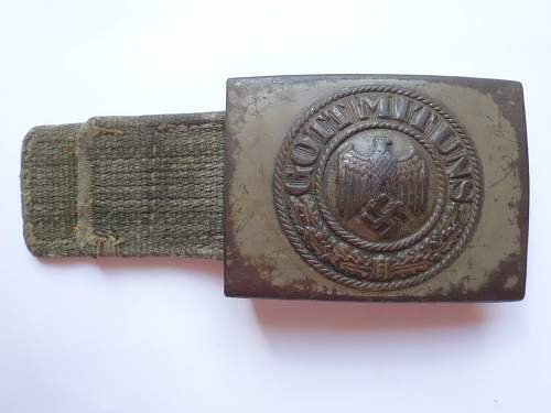 Wehrmacht Heer buckle Makers