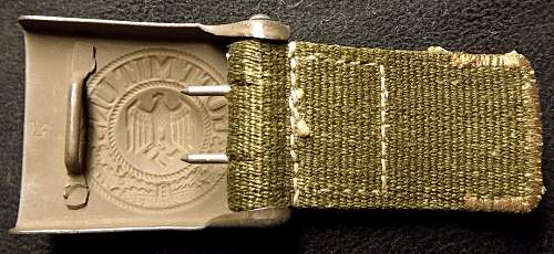 Wehrmacht Heer buckle Makers