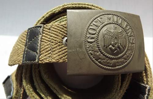 Wehrmacht Heer buckle Makers