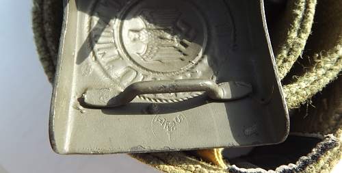 Wehrmacht Heer buckle Makers