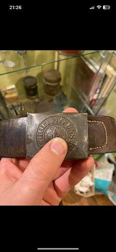 Heer buckle 1940 opinions