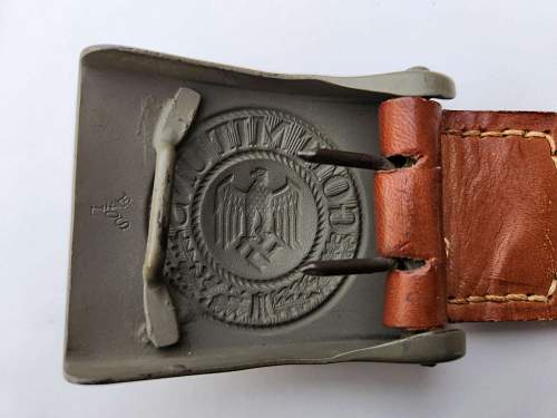 Steel 1940 Ernst Schneider Lüdenscheid Buckle