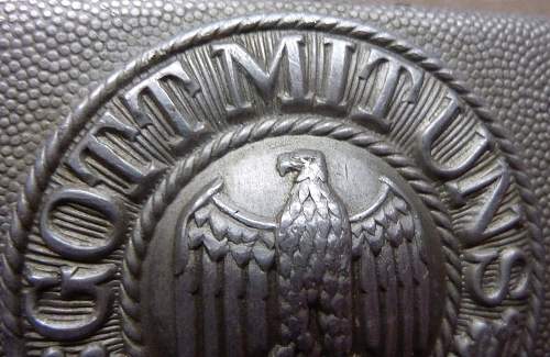 Right facing eagle early buckles