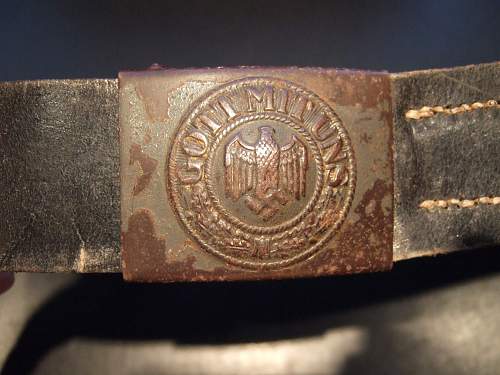 Help Needed ! A bit of advice on this Heer belt and Buckle. A good one?