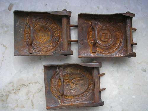 Luft, Heer &amp; SS buckles for your opinions