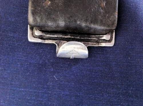 1940 - Year of Change - 2 Heer buckles &amp; belts.