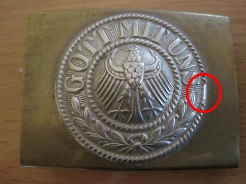 Reichswehr belt buckle genuine?