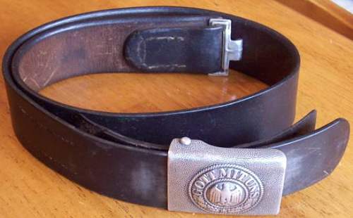 GOTT MIT UNS Belt &amp; Buckle - Real or Fake