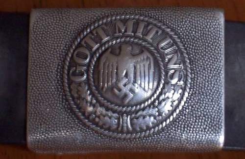 GOTT MIT UNS Belt &amp; Buckle - Real or Fake