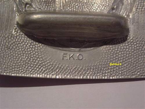 Heer Friedrich Keller Buckle (FKO)