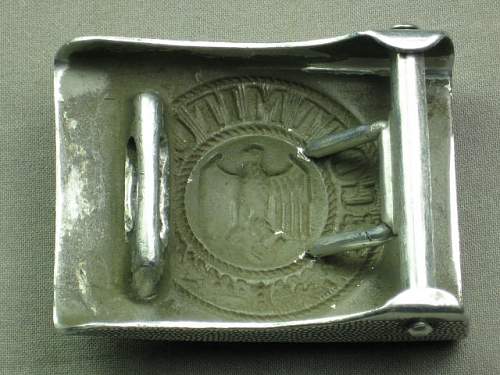 Heer buckle &amp; Luftwaffe buckle