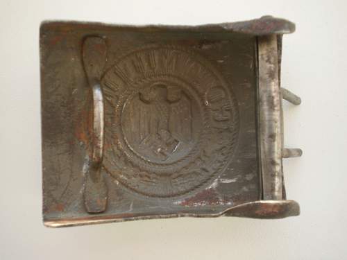 2 German WWII belt buckles