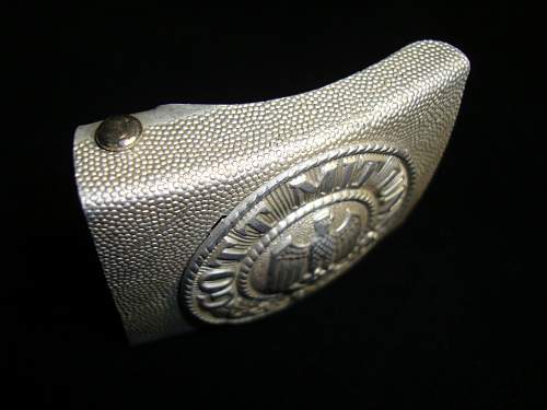 Heer aluminium belt buckle