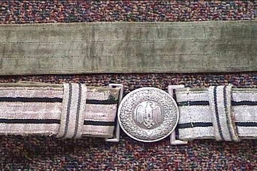 Heer parade belt