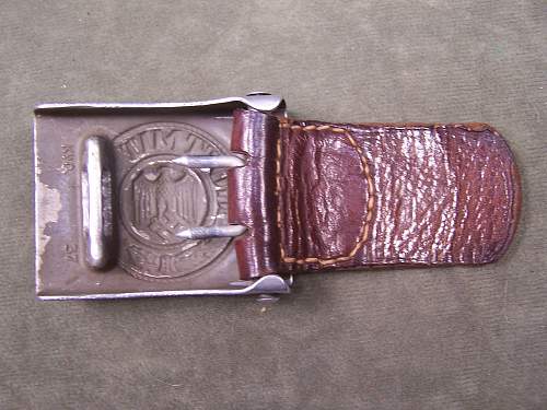 1937 dated klein und quenzer buckle