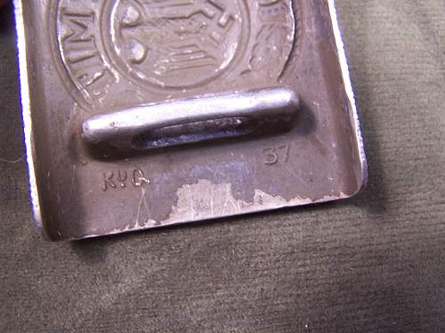 1937 dated klein und quenzer buckle