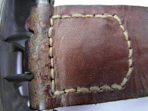 Scarce Heer Flatback Buckle!!!