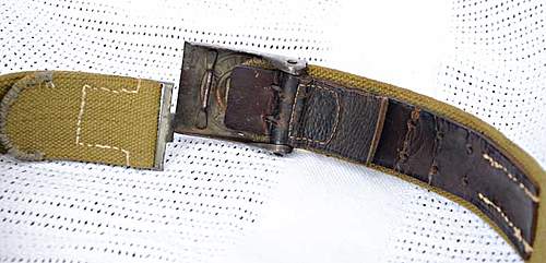 Late War/Tropical Web belt and Buckle opinion