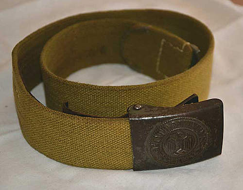 Late War/Tropical Web belt and Buckle opinion
