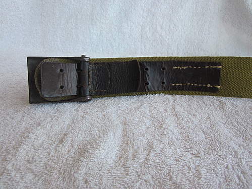 Late War/Tropical Web belt and Buckle opinion