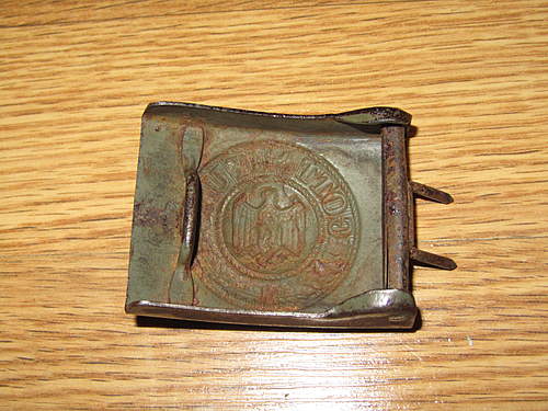 Unmarked Heer Belt Buckle