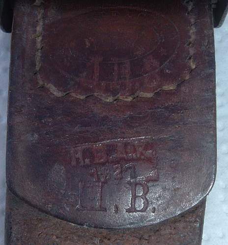 Reichswehr Buckles with Unit Markings &amp; More on Tab