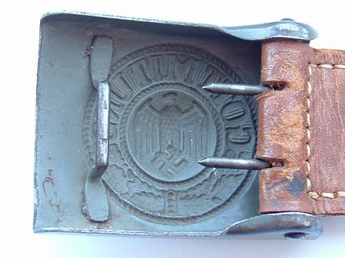 Could someone tell me what they know about this german belt buckle and belt?