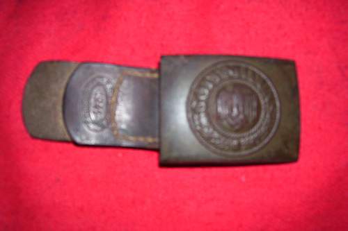 heer buckle with tab recent find