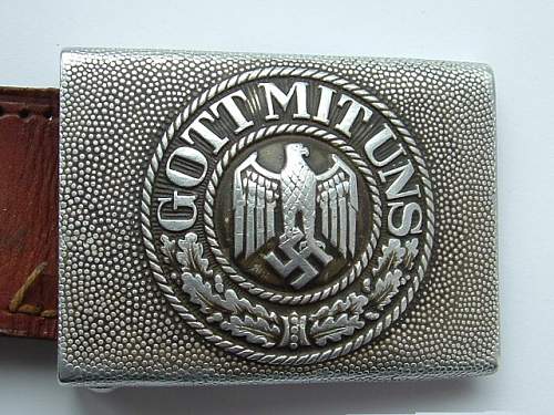 Wehrmacht Heer buckle Makers