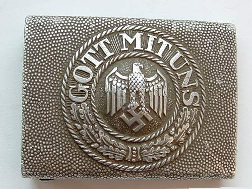 Wehrmacht Heer buckle Makers