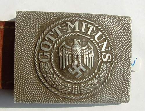 Wehrmacht Heer buckle Makers