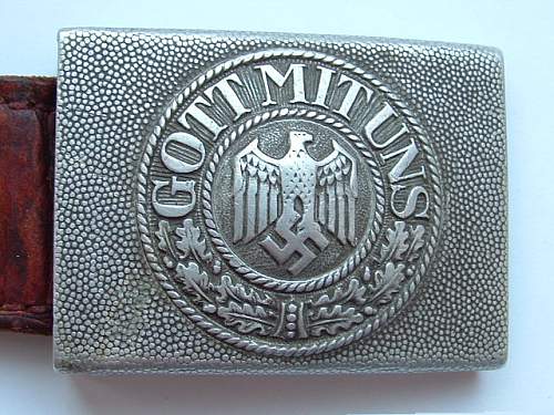 Wehrmacht Heer buckle Makers