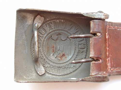 Wehrmacht Heer buckle Makers