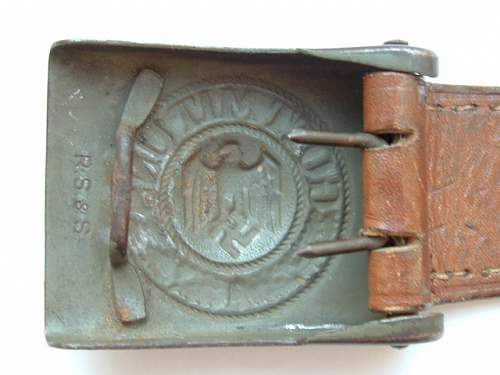 Wehrmacht Heer buckle Makers