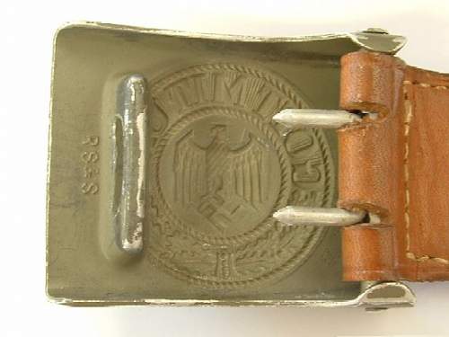 Wehrmacht Heer buckle Makers