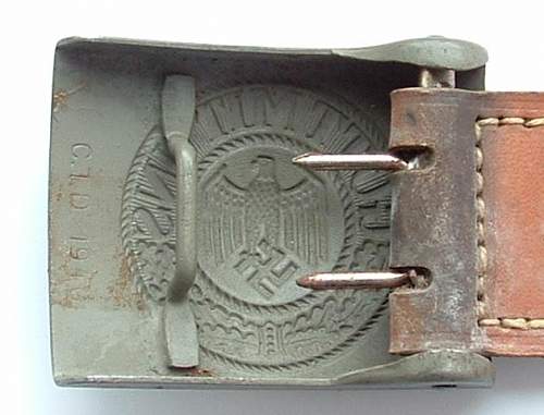 Wehrmacht Heer buckle Makers