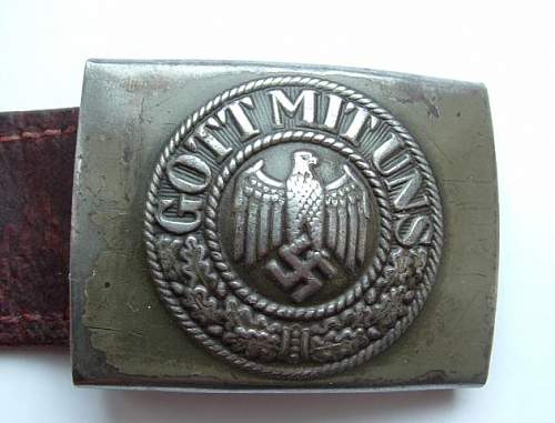 Wehrmacht Heer buckle Makers